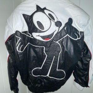 100% Leather Felix The Cat Jacket!